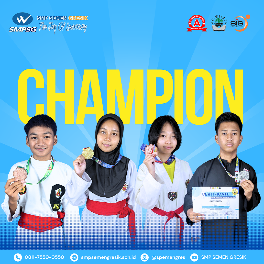 Bela Diri SMP Semen Gresik Meraih Juara diberbagai Kejuaraan